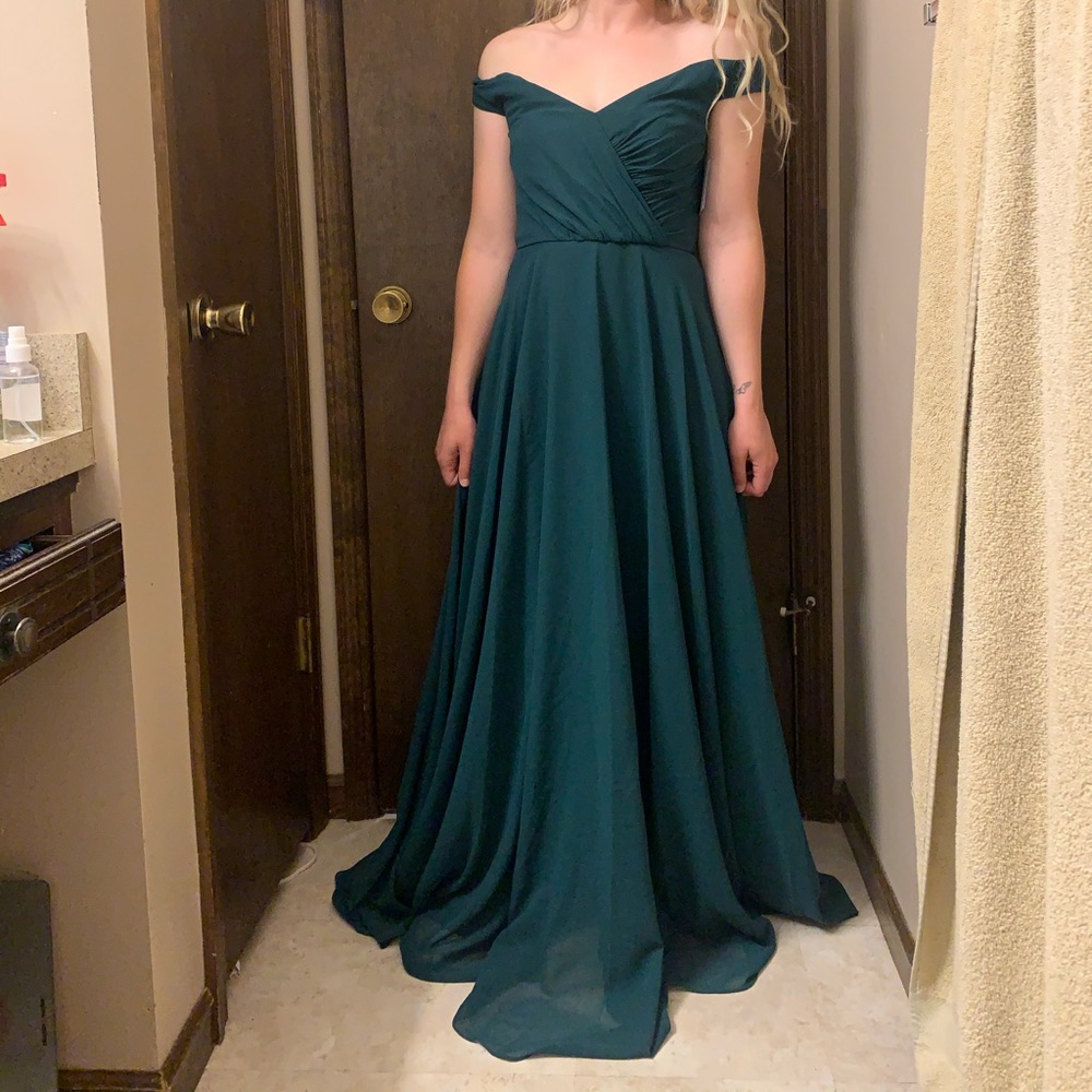 Dark Green Formal/Bridesmaid Dress